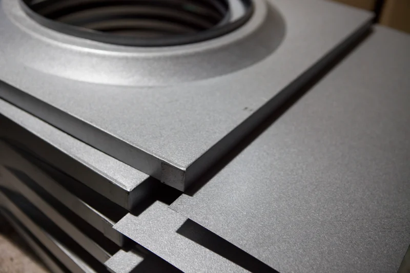 Pressing the sheetmetal to suit various products