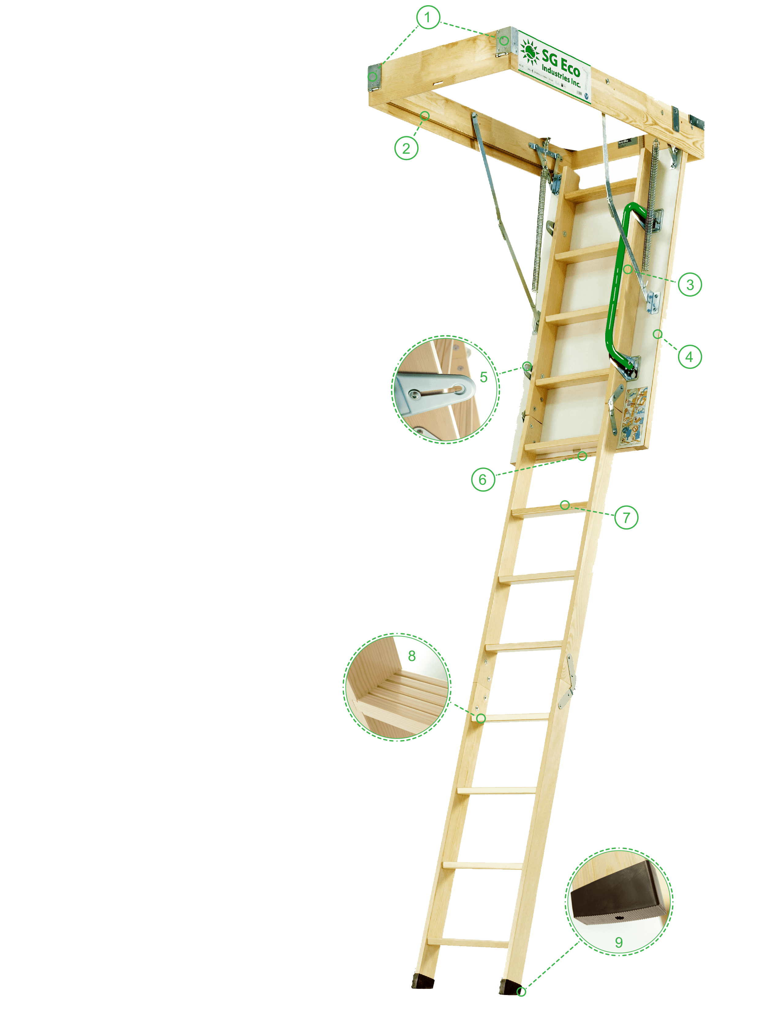 Attic Ladder Custom Manufacturing